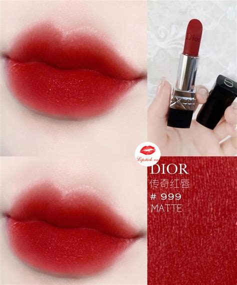 dior rouge 999 blush|dior 999 matte vs velvet.